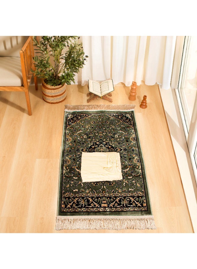 سجادتي سجادة صلاة الروضة 8 مم ناعمة ومريحة للاستخدام اليومي مع جلال صلاة مريحة وعالية الجودة - Image 2